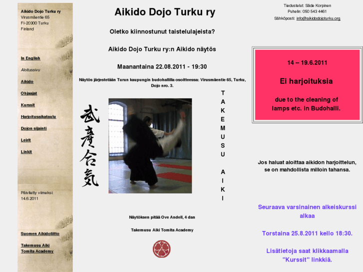 www.aikidodojoturku.org