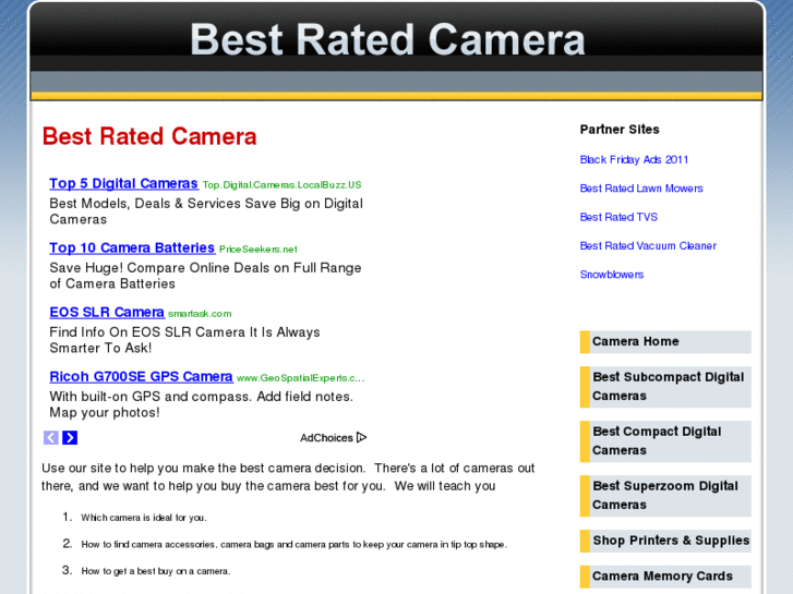 www.bestratedcamera.com