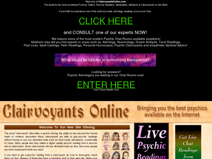 www.clairvoyantsonline.com