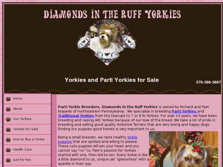 www.diamondsintheruffyorkies.com