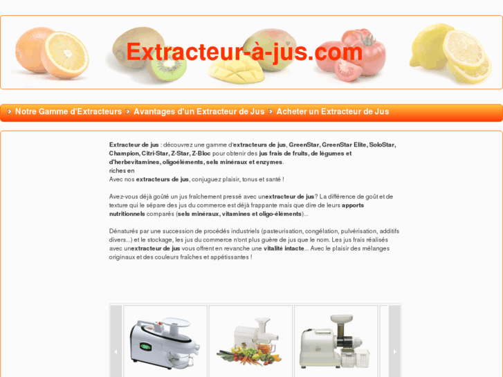 www.extracteur-a-jus.com