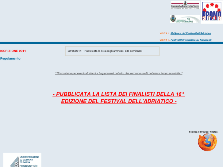 www.festivaldelladriatico.com