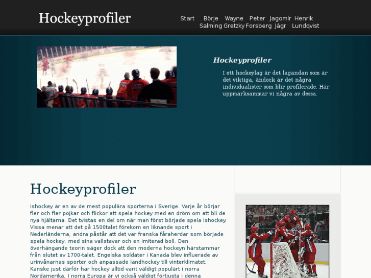 www.hockeyprofiler.se