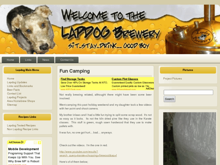 www.lapdogbrewery.com
