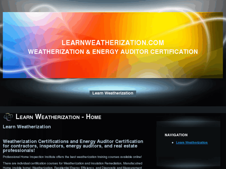www.learnweatherization.com