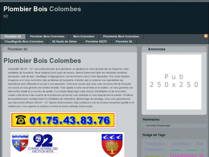 www.plombierboiscolombes.org