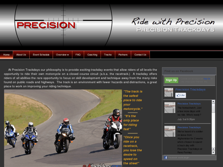 www.precisiontrackdays.com