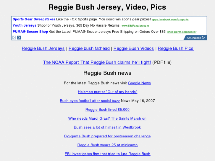 www.reggiebush25.com