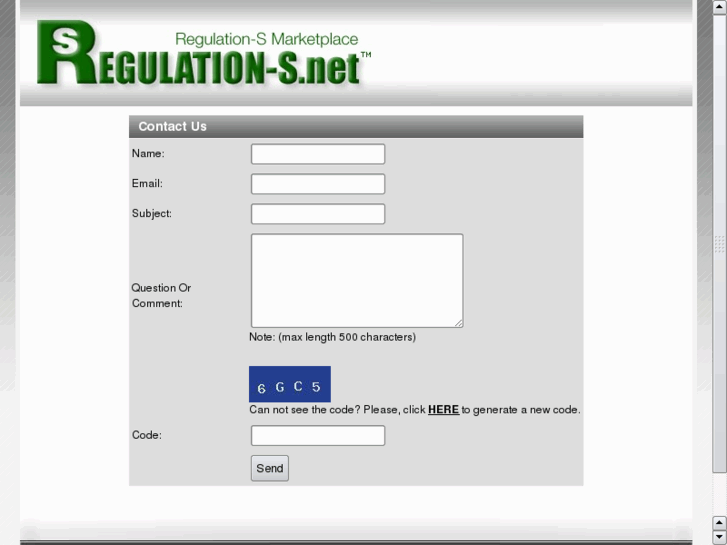 www.regulation-s.net