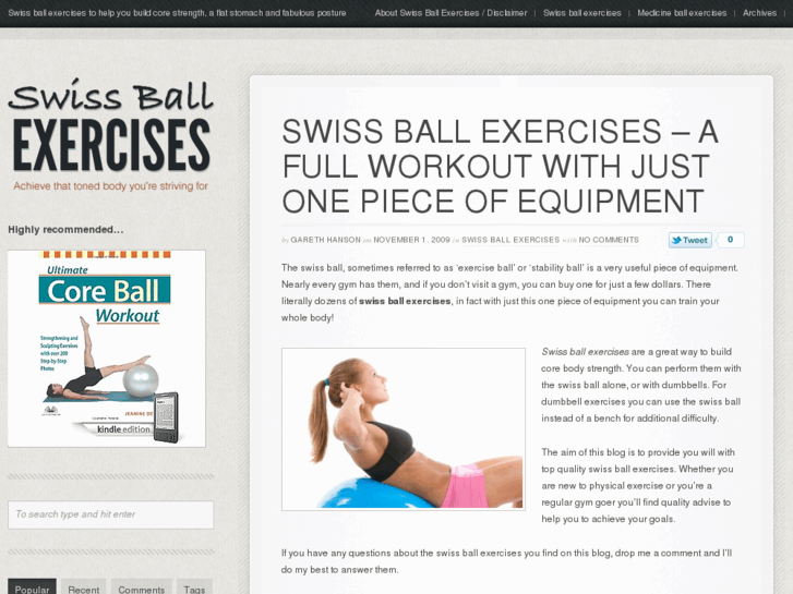 www.swissballexercises.org