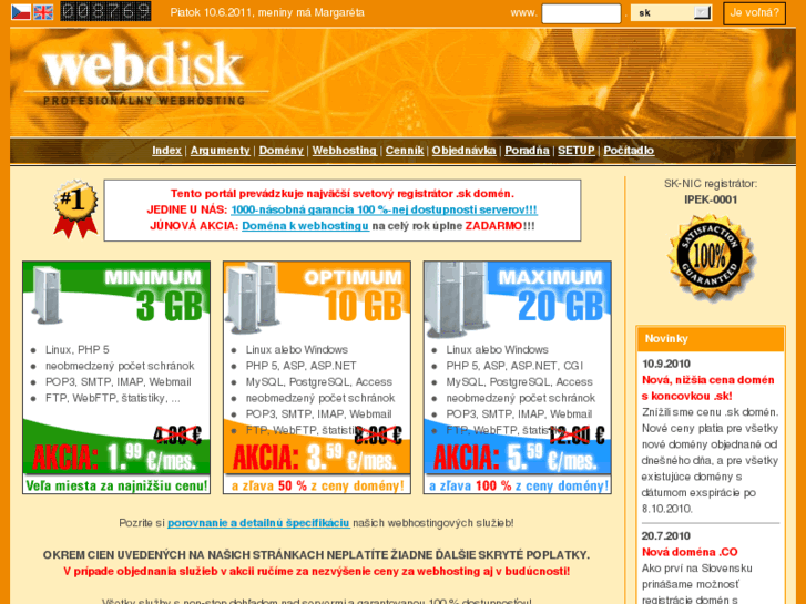 www.webdisk.sk