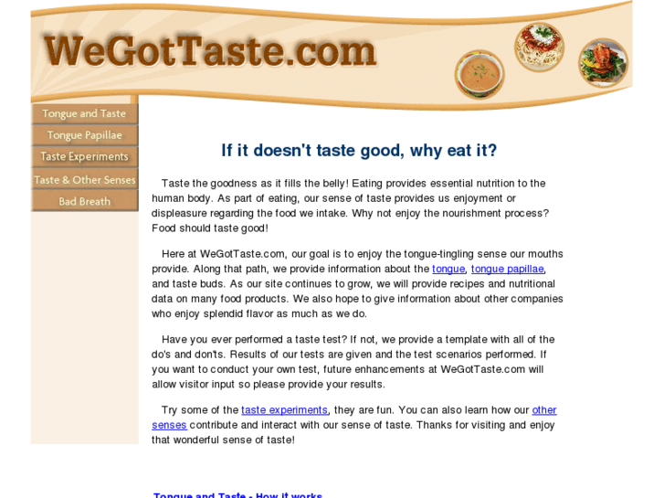 www.wegottaste.com