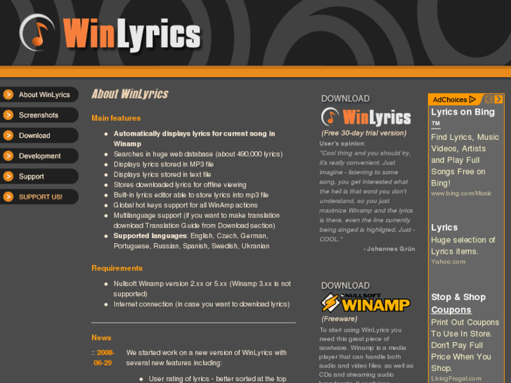 www.winlyrics.com