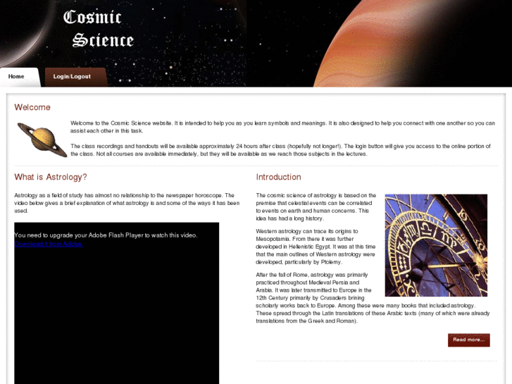 www.cosmicscience.org