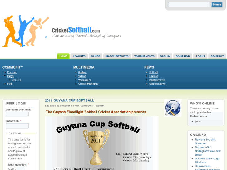 www.cricketsoftball.com