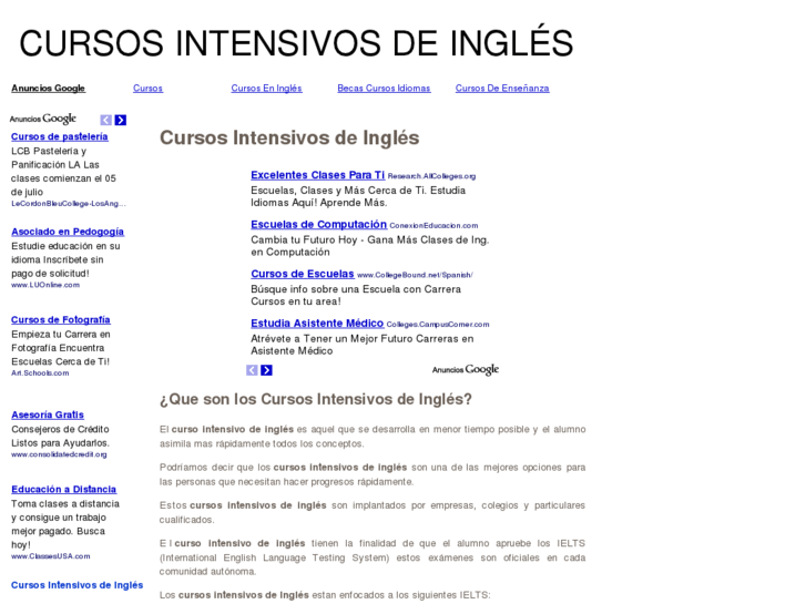 www.cursosintensivosdeingles.com