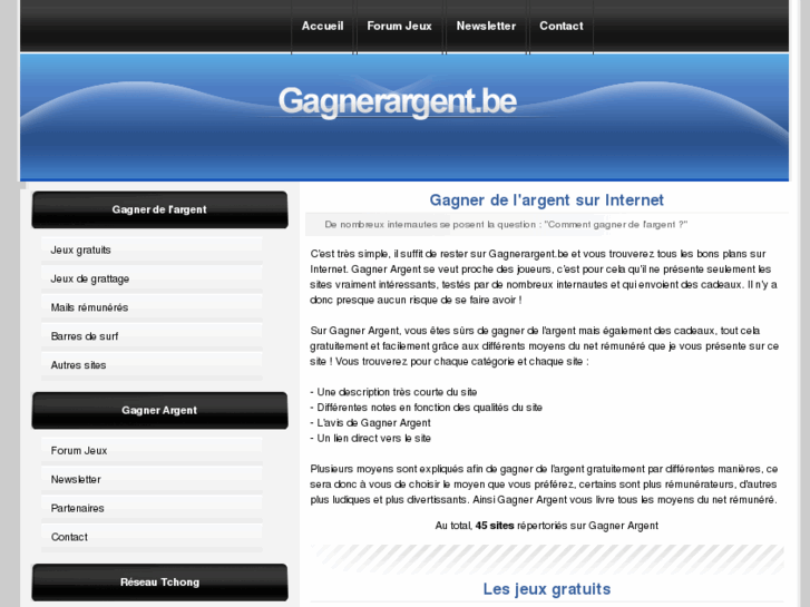 www.gagnerargent.be