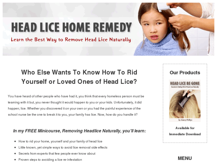 www.headlicehomeremedy.com