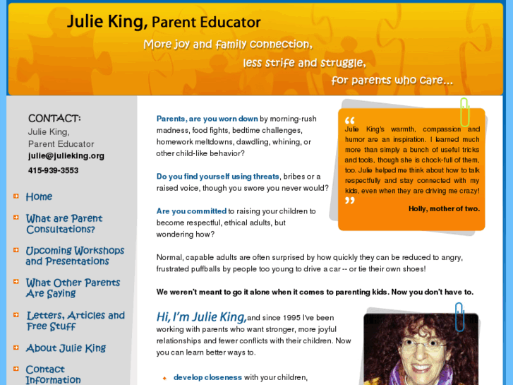 www.julieking.org