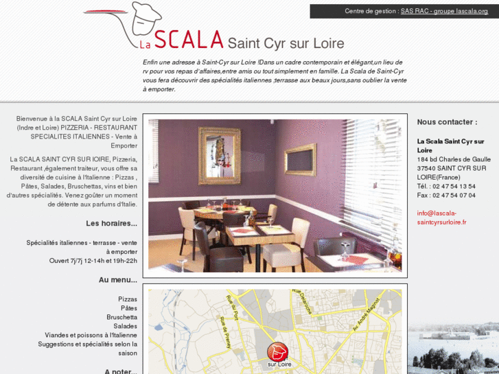 www.lascala-saintcyrsurloire.fr