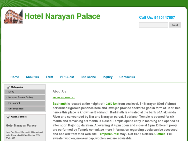 www.narayanpalace.com