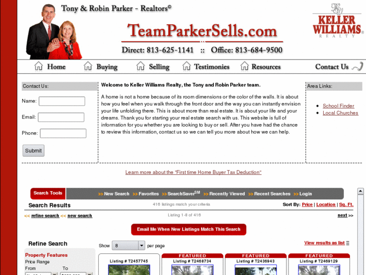 www.teamparkersells.com