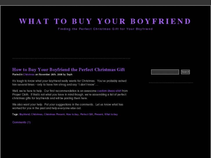 www.whattobuyyourboyfriend.com