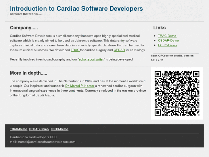 www.cardiacsoftwaredevelopers.com