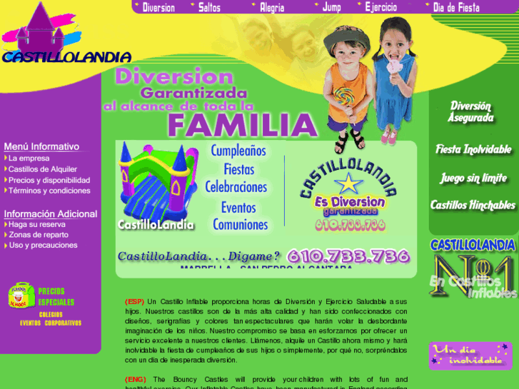 www.castillolandia.com