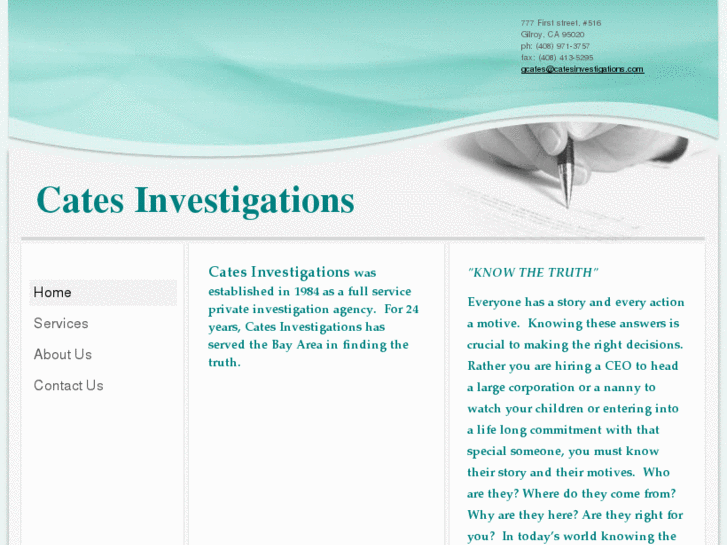 www.catesinvestigations.com