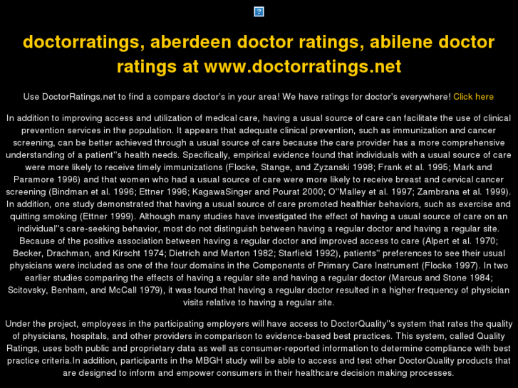 www.doctorratings.net