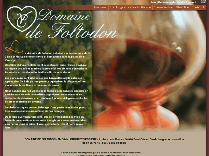 www.domainedefoltodon.com