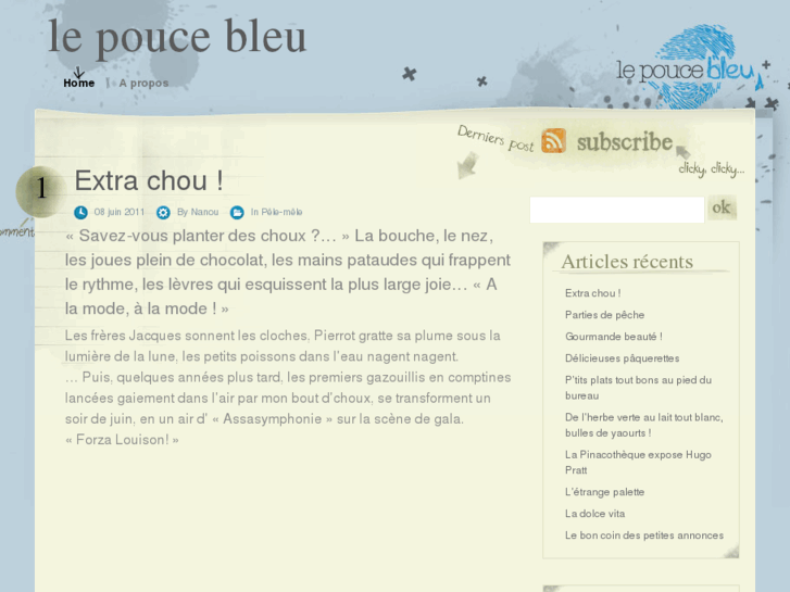 www.lepoucebleu.com