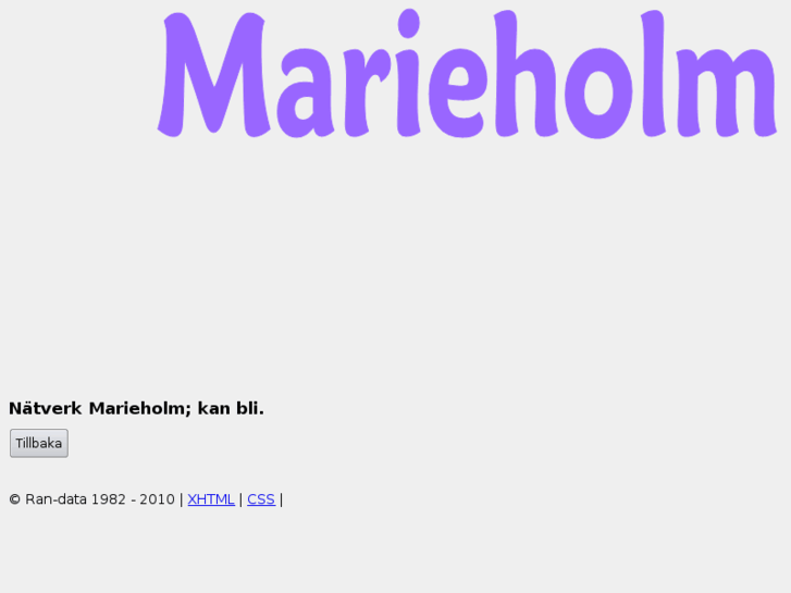 www.marieholm.net