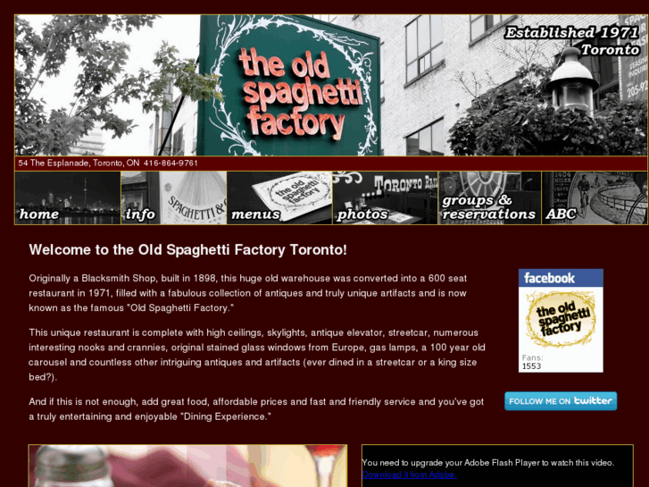 www.oldspaghettifactory.net