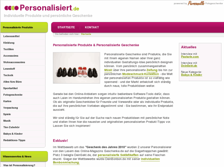 www.personalisiert.de