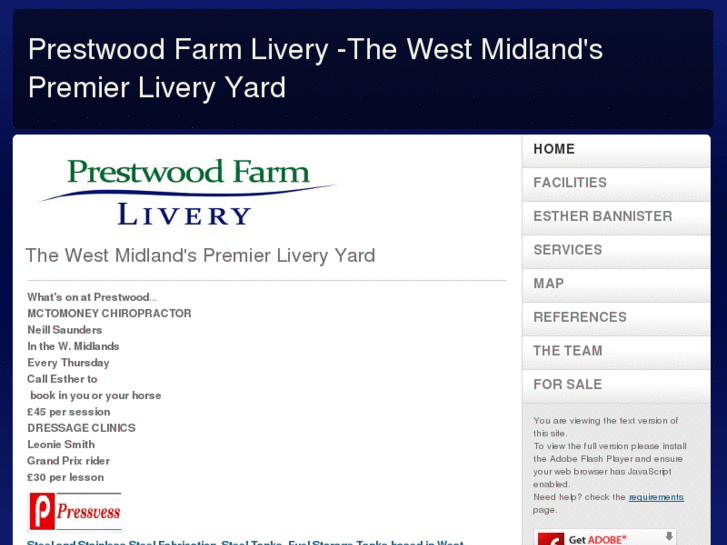 www.prestwoodfarmlivery.com