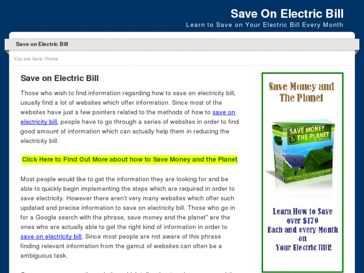 www.saveonelectricbill.org