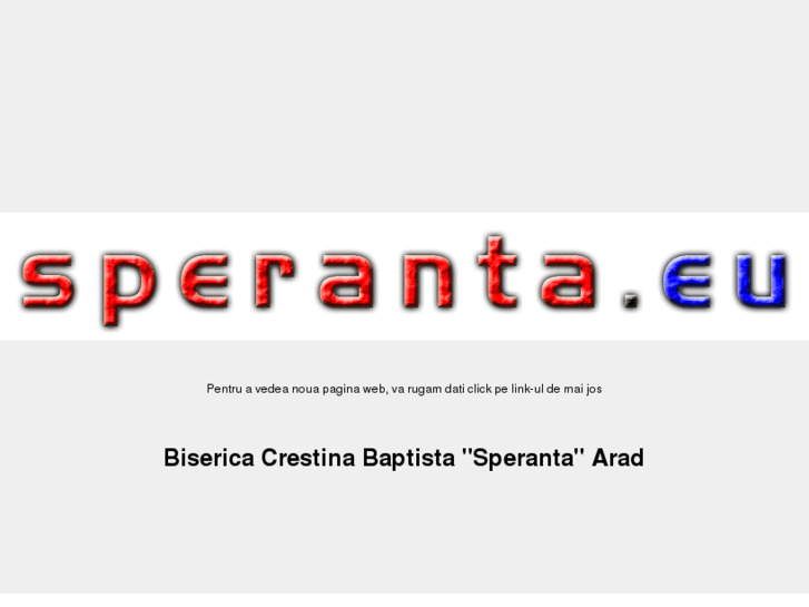 www.speranta.eu