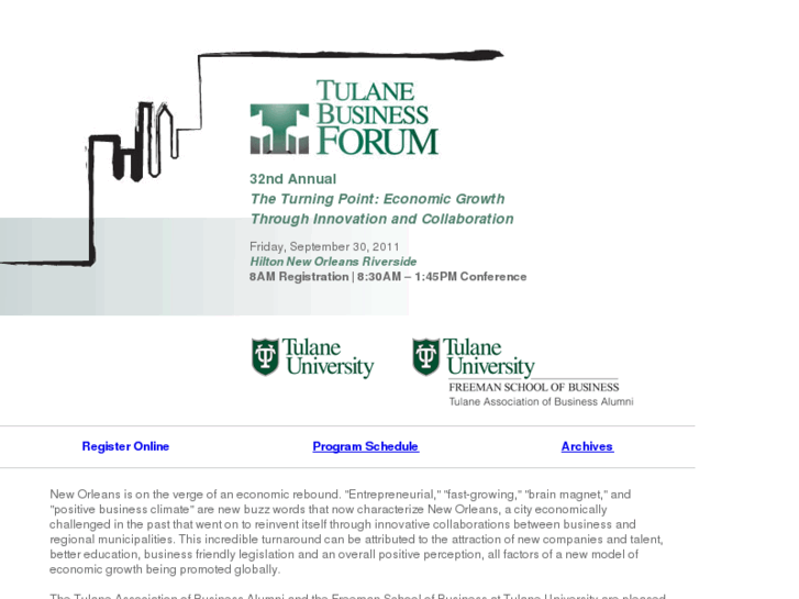 www.tulanebusinessforum.com