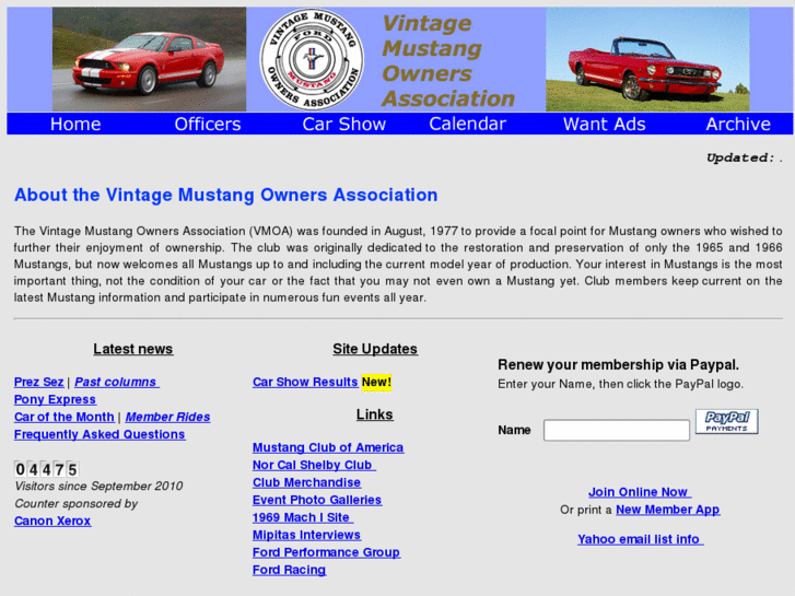 www.vintagemustang.org