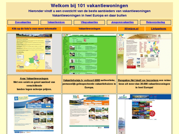 www.101vakantiewoningen.nl