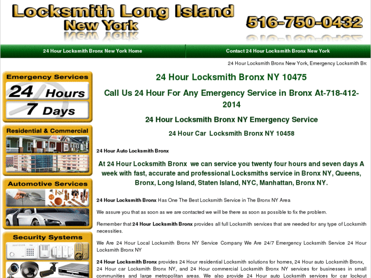 www.24hourlocksmithbronx.net