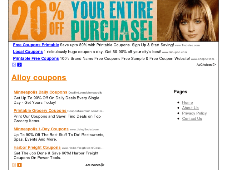 www.alloycoupons.net