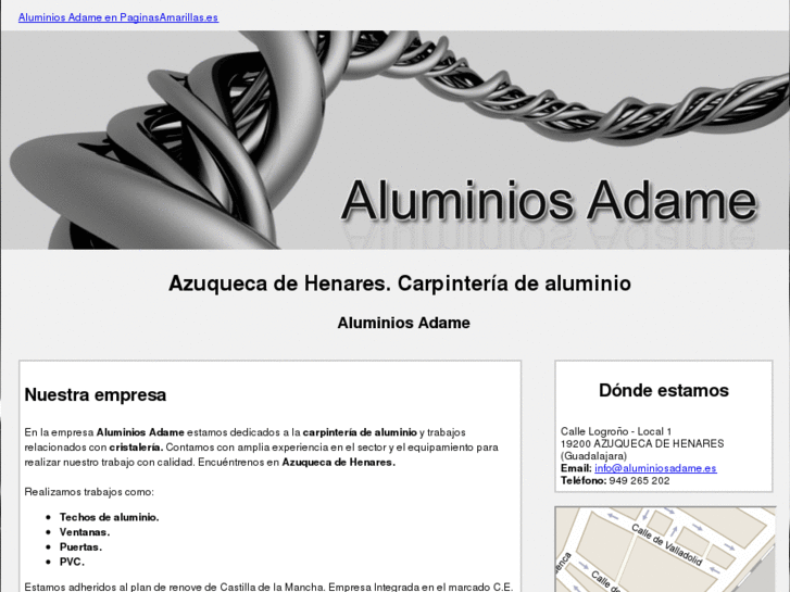 www.aluminiosadame.es