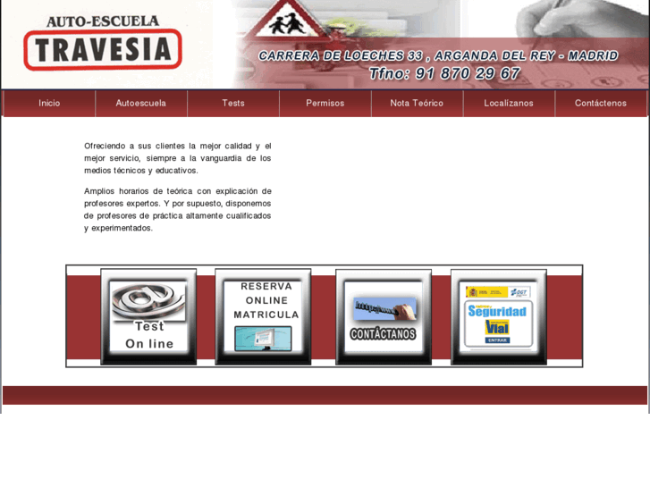 www.autoescuelatravesia.com