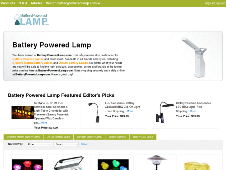 www.batterypoweredlamp.com