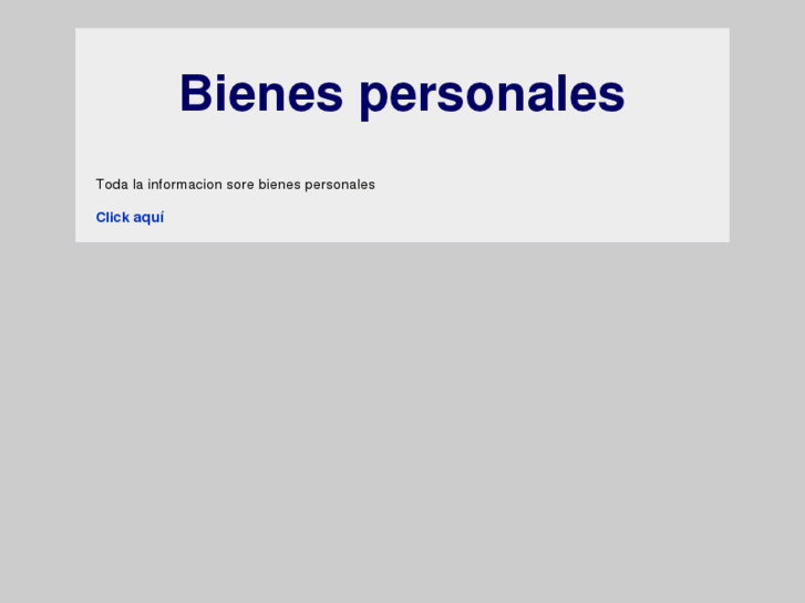 www.bienespersonales.net