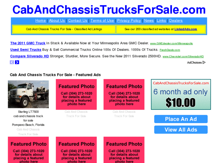 www.cabandchassistrucksforsale.com