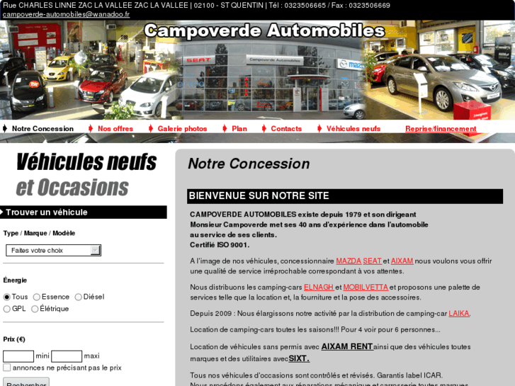 www.campoverde-automobiles.com